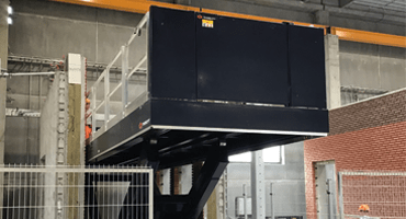 TRANSLYFT-werkplatform in actie
