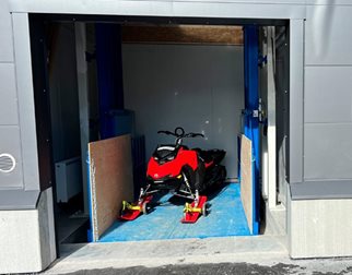 Building constractor lift in Sweden