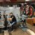 Julle Racing - speedway bike being repaired