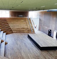 Translyft stage lift auditorium