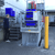 Supermarket lifting table in use