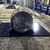 Whiskey barrel on translyft lifting table