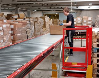Work platform for ergonomics